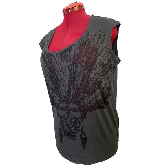 MaisonScotch T-shirt Knit Skull - Picture 6 of 6